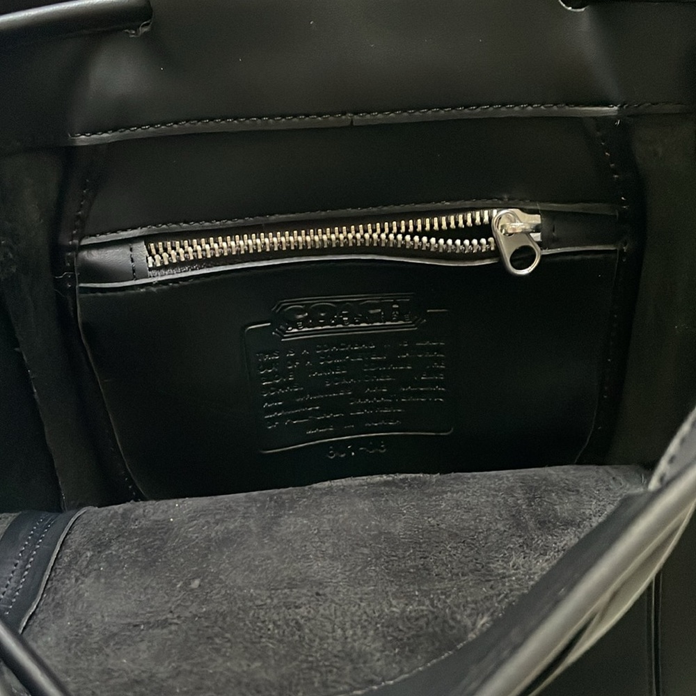 Coach Authentic Leather Black Backpack - image 4